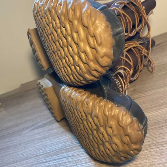 L.L.Bean Maine hunting boots chocolate brown 9 - Picture 7 of 15